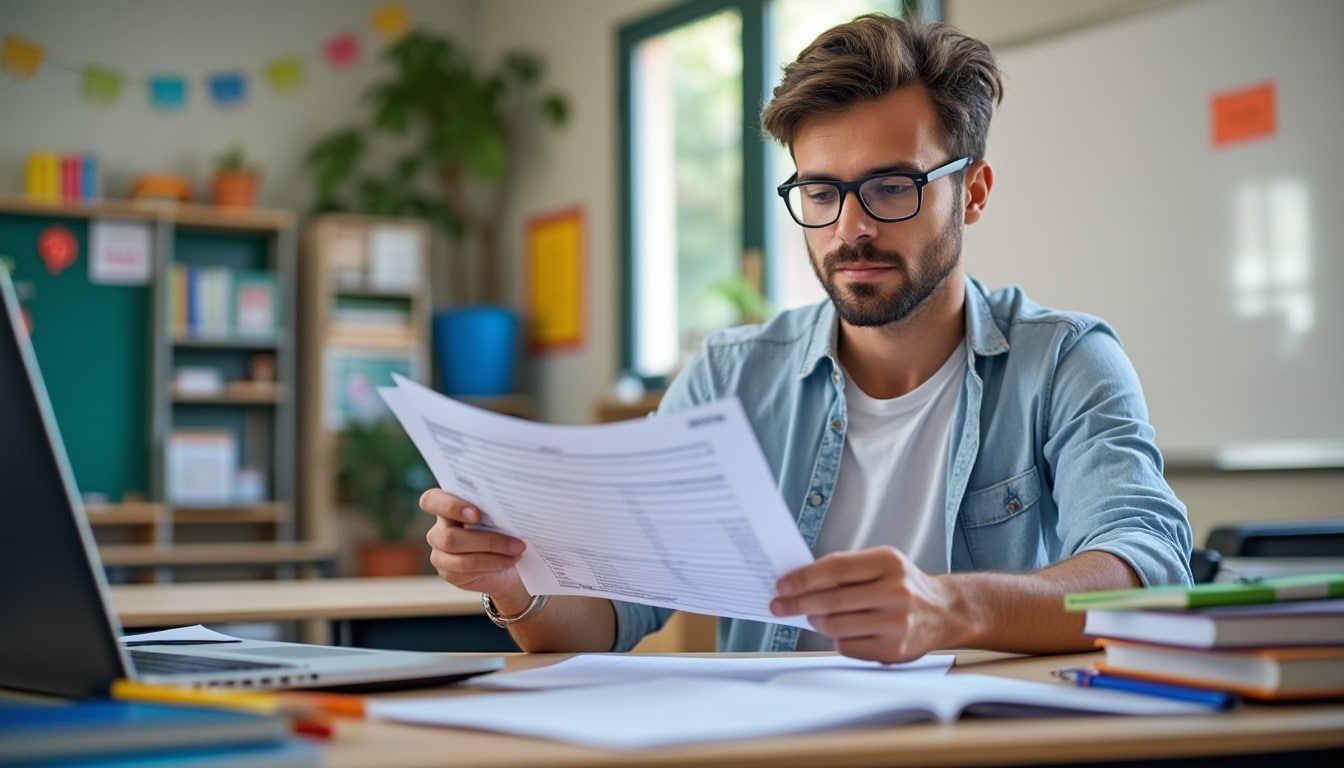 Illustration: Qu’est-ce que la fiche de paie dans le secteur de l’enseignement ?