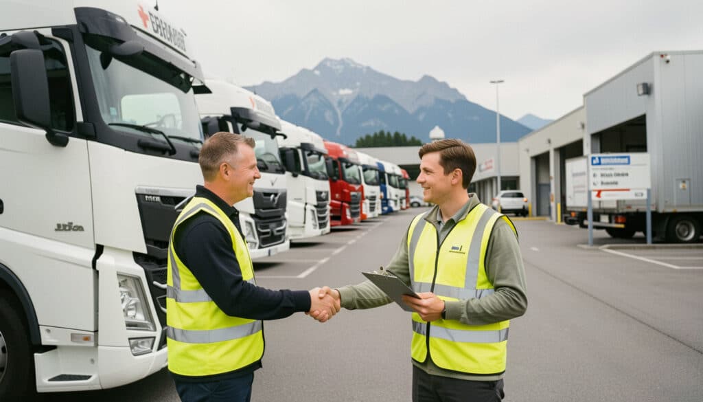 Entreprises de transport routier qui recrutent en Suisse