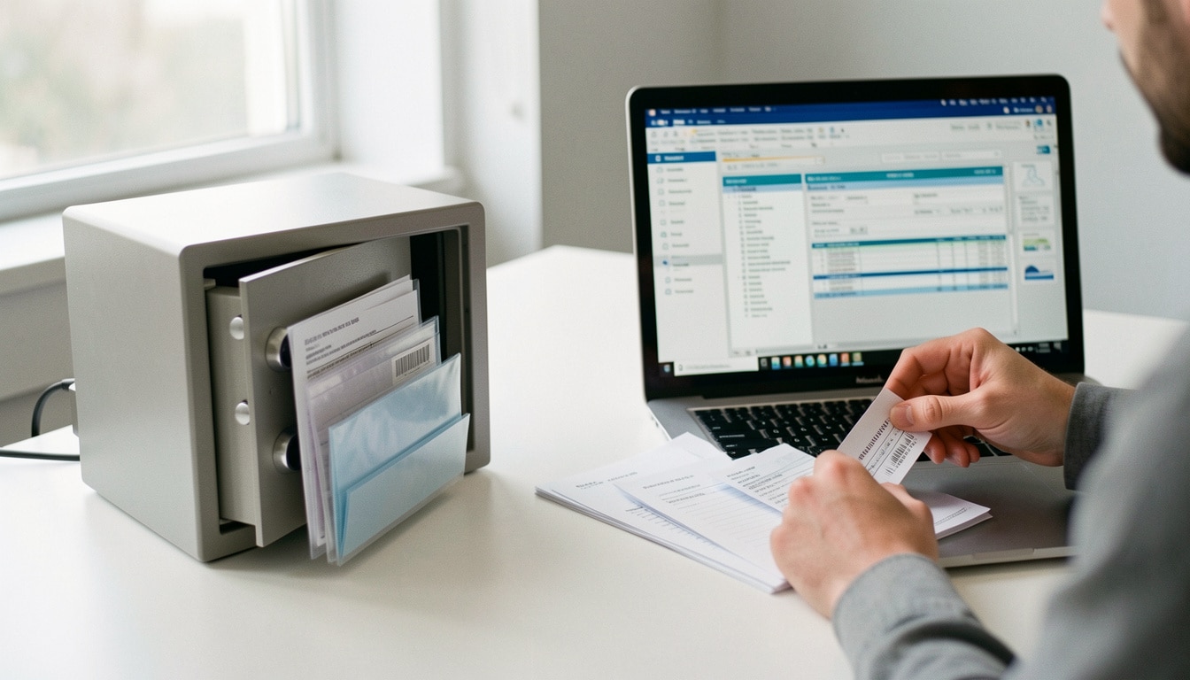 Coffre-fort pour fiches de paie : utilité et règles